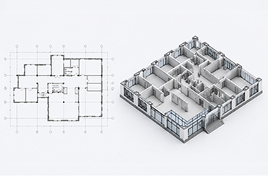 Architectural As-Built Drawings and Modeling